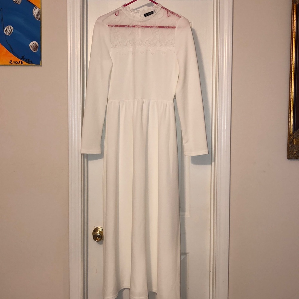 Off White Shein Dress